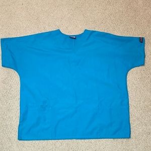 Aqua Scrub Top